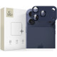 Mėlyna kameros apsauga Apple iPhone 17 Pro telefonui "Tech-Protect CamFull Fit+"