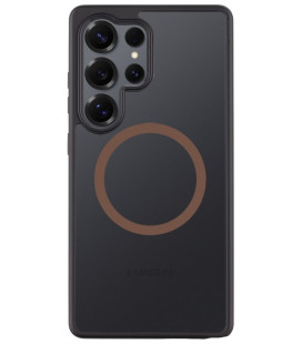 Juodas (Rudas) dėklas Samsung Galaxy S25 Ultra telefonui "Tactical MagForce Hyperstealth 2.0 Cover"