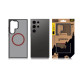 Juodas (Raudonas) dėklas Samsung Galaxy S24 Ultra telefonui "Tactical MagForce Hyperstealth 2.0 Cover"