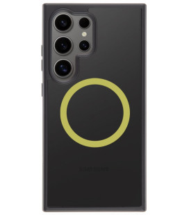 Juodas (Geltonas) dėklas Samsung Galaxy S24 Ultra telefonui "Tactical MagForce Hyperstealth 2.0 Cover"