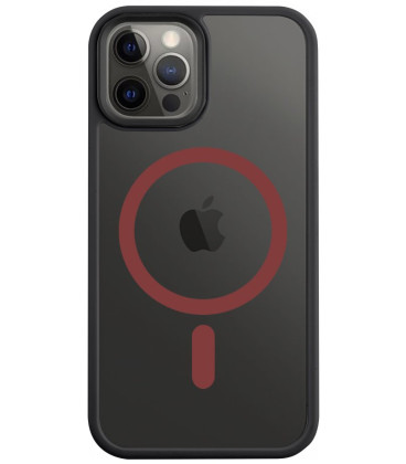 Juodas (Raudonas) dėklas Apple iPhone 12 / 12 Pro telefonui "Tactical MagForce Hyperstealth 2.0 Cover" Juodas (Raudonas) dėklas Apple iPhone 12 / 12 Pro telefonui "Tactical MagForce Hyperstealth 2.0 Cover"