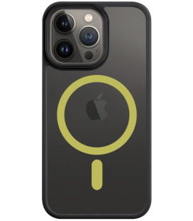 Juodas (Geltonas) dėklas Apple iPhone 13 Pro telefonui "Tactical MagForce Hyperstealth 2.0 Cover"