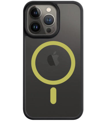 Juodas (Geltonas) dėklas Apple iPhone 13 Pro telefonui "Tactical MagForce Hyperstealth 2.0 Cover" Juodas (Geltonas) dėklas Apple iPhone 13 Pro telefonui "Tactical MagForce Hyperstealth 2.0 Cover"