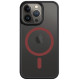 Juodas (Raudonas) dėklas Apple iPhone 13 Pro telefonui "Tactical MagForce Hyperstealth 2.0 Cover"