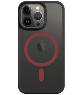 Juodas (Raudonas) dėklas Apple iPhone 13 Pro telefonui "Tactical MagForce Hyperstealth 2.0 Cover"