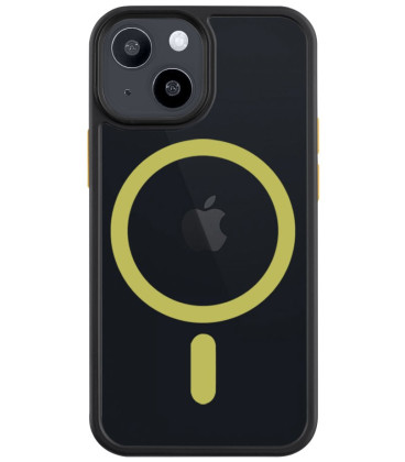Juodas (Geltonas) dėklas Apple iPhone 13 Mini telefonui "Tactical MagForce Hyperstealth 2.0 Cover" Juodas (Geltonas) dėklas Apple iPhone 13 Mini telefonui "Tactical MagForce Hyperstealth 2.0 Cover"