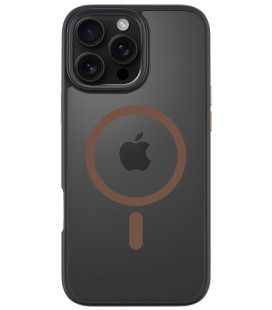 Juodas (Rudas) dėklas Apple iPhone 16 Pro Max telefonui "Tactical MagForce Hyperstealth 2.0 Cover"