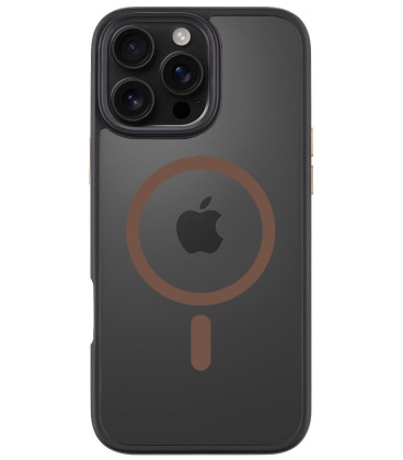 Juodas (Rudas) dėklas Apple iPhone 16 Pro Max telefonui "Tactical MagForce Hyperstealth 2.0 Cover"