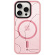 Rožinis dėklas Apple iPhone 15 Pro telefonui "Tactical MagForce Hyperstealth Sika Cover"