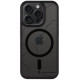 Juodas dėklas Apple iPhone 15 Pro telefonui "Tactical MagForce Hyperstealth Sika Cover"