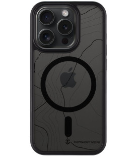 Juodas dėklas Apple iPhone 15 Pro telefonui "Tactical MagForce Hyperstealth Sika Cover"