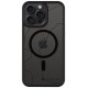 Juodas dėklas Apple iPhone 15 Pro Max telefonui "Tactical MagForce Hyperstealth Sika Cover"