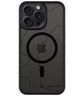 Juodas dėklas Apple iPhone 15 Pro Max telefonui "Tactical MagForce Hyperstealth Sika Cover"
