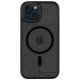 Juodas dėklas Apple iPhone 15 telefonui "Tactical MagForce Hyperstealth Sika Cover"