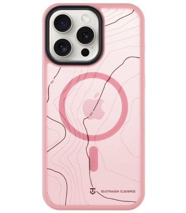 Rožinis dėklas Apple iPhone 15 Pro Max telefonui "Tactical MagForce Hyperstealth Sika Cover" Rožinis dėklas Apple iPhone 15 Pro Max telefonui "Tactical MagForce Hyperstealth Sika Cover"