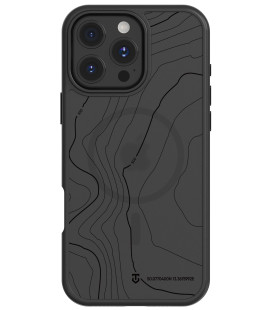 Juodas dėklas Apple iPhone 16 Pro Max telefonui "Tactical MagForce Hyperstealth Sika Cover"
