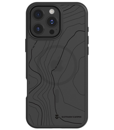 Juodas dėklas Apple iPhone 16 Pro Max telefonui "Tactical MagForce Hyperstealth Sika Cover"