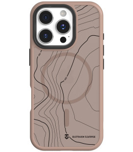 Rudas (Moucha Moose) dėklas Apple iPhone 16 Pro telefonui "Tactical MagForce Hyperstealth Sika Cover"