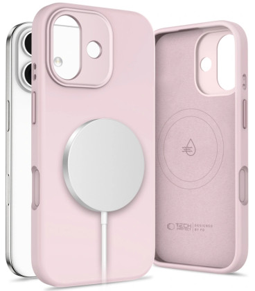 Rožinis dėklas Apple iPhone 17 telefonui "Tech-Protect Uniq Magsafe"