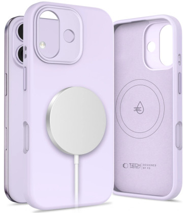 Levandos spalvos dėklas Apple iPhone 17 telefonui "Tech-Protect Uniq Magsafe"