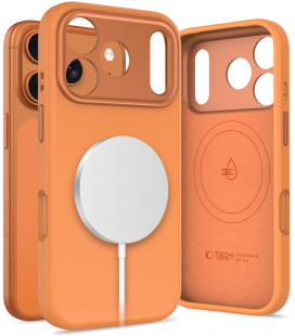 Oranžinis dėklas Apple iPhone 17 Pro telefonui "Tech-Protect Uniq Magsafe"