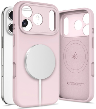 Rožinis dėklas Apple iPhone 17 Pro Max telefonui "Tech-Protect Uniq Magsafe"