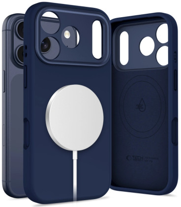 Mėlynas dėklas Apple iPhone 17 Pro Max telefonui "Tech-Protect Uniq Magsafe"