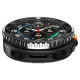 Juodas rėmelis Samsung Galaxy Watch 8 Classic (46 mm) laikrodžiui "Spigen Bezel Tune Pro Diver"