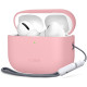 Rožinis dėklas Apple Airpods Pro 3 ausinėms "Tech-Protect Silicone"
