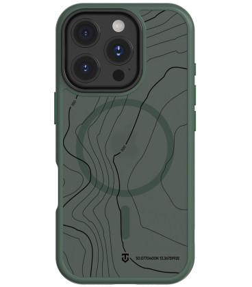 Žalias dėklas Apple iPhone 16 Pro telefonui "Tactical MagForce Hyperstealth Sika Cover"
