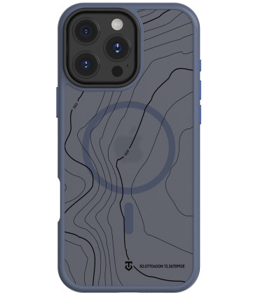 Mėlynas dėklas Apple iPhone 16 Pro Max telefonui "Tactical MagForce Hyperstealth Sika Cover"