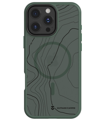 Žalias dėklas Apple iPhone 16 Pro Max telefonui "Tactical MagForce Hyperstealth Sika Cover"