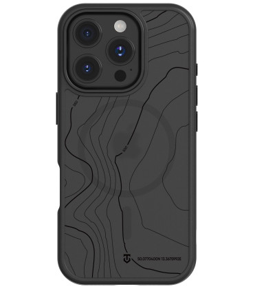 Juodas dėklas Apple iPhone 16 Pro telefonui "Tactical MagForce Hyperstealth Sika Cover"