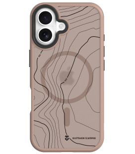 Rudas (Moucha Moose) dėklas Apple iPhone 16 telefonui "Tactical MagForce Hyperstealth Sika Cover"