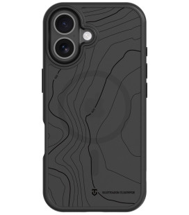 Juodas dėklas Apple iPhone 16 telefonui "Tactical MagForce Hyperstealth Sika Cover"