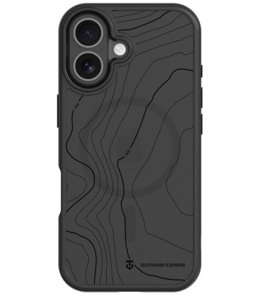 Juodas dėklas Apple iPhone 16 telefonui "Tactical MagForce Hyperstealth Sika Cover"