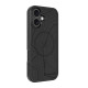 Juodas dėklas Apple iPhone 16 telefonui "Tactical MagForce Hyperstealth Sika Cover"