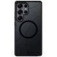 Juodas dėklas Samsung Galaxy S25 Ultra telefonui "Tactical MagForce Hyperstealth Sika Cover"