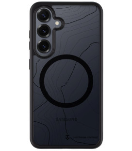 Juodas dėklas Samsung Galaxy S25 telefonui "Tactical MagForce Hyperstealth Sika Cover"