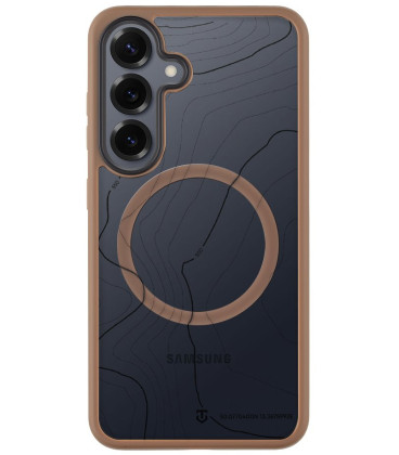 Rudas (Moucha Moose) dėklas Samsung Galaxy S25 telefonui "Tactical MagForce Hyperstealth Sika Cover"