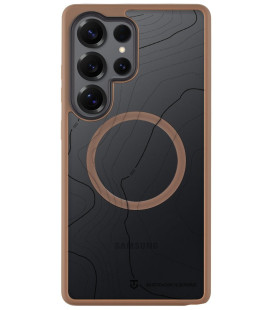 Rudas (Moucha Moose) dėklas Samsung Galaxy S25 Ultra telefonui "Tactical MagForce Hyperstealth Sika Cover"