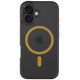 Juodas (Geltonas) dėklas Apple iPhone 16 telefonui "Tactical MagForce Hyperstealth 2.0 Cover"