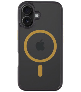 Juodas (Geltonas) dėklas Apple iPhone 16 telefonui "Tactical MagForce Hyperstealth 2.0 Cover"