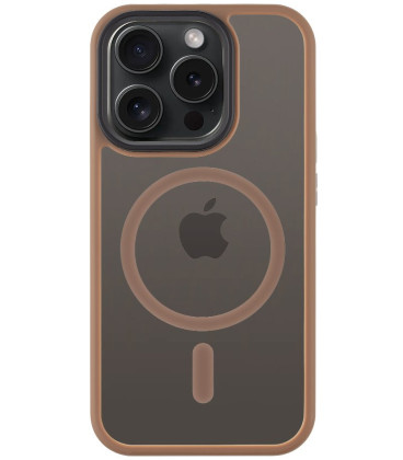 Rudas dėklas Apple iPhone 15 Pro telefonui "Tactical MagForce Hyperstealth Cover"