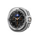 Sidabrinės spalvos rėmelis Samsung Galaxy Watch 8 Classic (46 mm) laikrodžiui "Spigen Bezel Tune Pro Pilot"