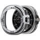 Sidabrinės spalvos rėmelis Samsung Galaxy Watch 8 Classic (46 mm) laikrodžiui "Spigen Bezel Tune Pro Pilot"