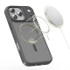  Matinis pilkas dėklas Apple iPhone 17 Pro telefonui "Tech-Protect Magmat Magsafe"