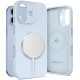 Šviesiai mėlynas dėklas Apple iPhone 17 telefonui "Tech-Protect Uniq Magsafe"