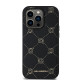 Juodas dėklas Apple iPhone 14 Pro Max telefonui "Karl Lagerfeld PU Karl Heads Pattern MagSafe Case"