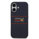 Mėlynas dėklas Apple iPhone 17 telefonui "Red Bull Silicone Horizontal Logo MagSafe Case"